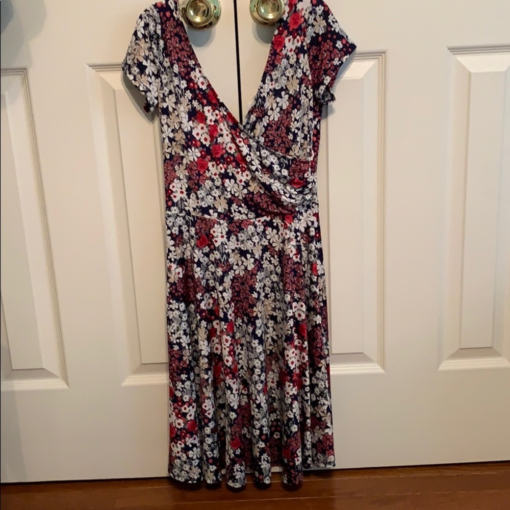 Kaleigh Faux Wrap Dress